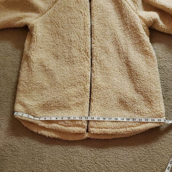 Caslon Long Faux Shearling Jacket in Ivory - Picture 15 of 15